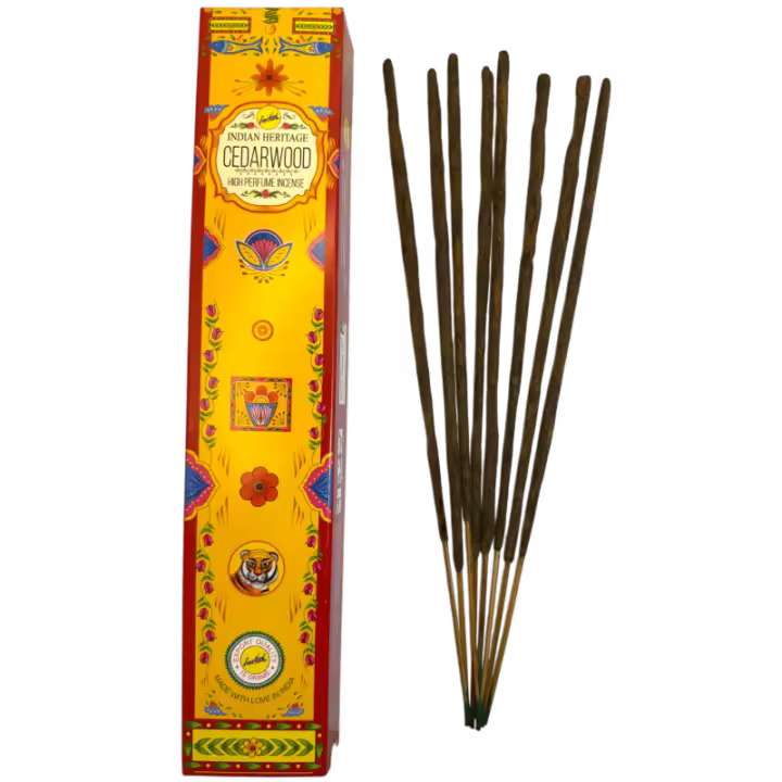Incienso Cedro SREE VANI Golden India - 1 cajetilla de 15gr. - 1
