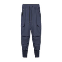 Nuevos Pantalones De Cargo Para Hombre 2024 Multi-Bolsillos Estilo Safari Fitness Y Deporte Pantalones Casuales De Cintura Media - details 1