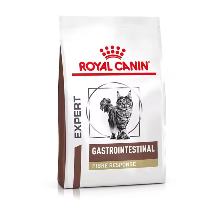 Pack de 3 Royal Canin Pienso Gastrointestinal Fibre Response Feline 0,4kg - 1