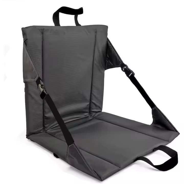 Silla de piso para Estadio, Silla de suelo de moda, cómodo Silla de Playa plegable, asiento de asiento plisado para camping, grados y pícnics - 1