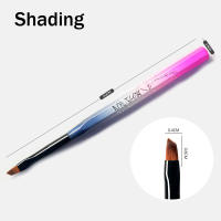 Pincel De Arte Para Uñas Gradient Color Dibujo Y Pintura De Plumas Para Diseño De Tiras De Uñas DIY Manicura Rosa Con Negro - details 10