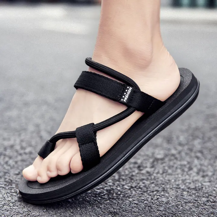 Sandalias Veraniegas Versátiles Transpirables Para Hombres Con Suela Deportiva Y Resistente Ideal Para Playa Y Conducción - 1