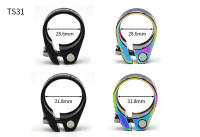 TANKE-MTB Abrazadera De Sillín De Bicicleta De Carretera Ultraligera De Aluminio Para Bicicletas De Montaña 28.6 31.8 34.9mm Partes De Ciclismo - details 5