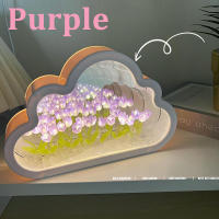 Lámpara De Noche Creativa Tulipán Nube Mar De Flores Luz Atmosfera Transparente Regalo Para Amantes Del Qixi Decoración De Escritorio - details 7