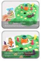 Juego De Mesa Educativo Para Niños Juego De Carreras De Conejos Juguetes De Rotación De Batata Juego Familiar De Educación Temprana - details 3