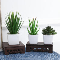 3 Macetas De Plantas Simuladas Pequeñas Para Decoración De Oficinas Salones De Estar Ventanas Jardines Y Courtyards - details 10