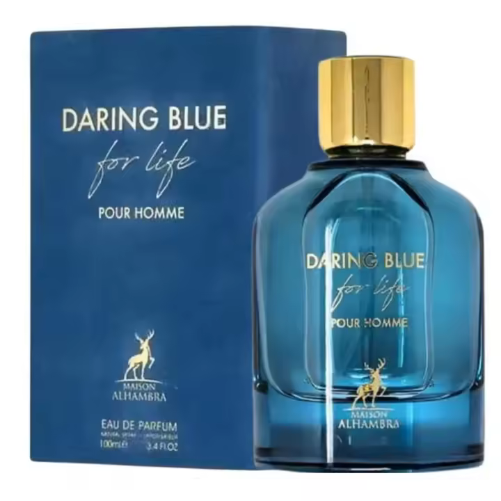 Maison Alhambra Daring Blue For Life EDP 100 ml perfume hombre - 1