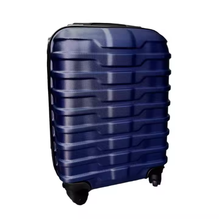 Maleta mano 45*19*34m Azul y negro Maleta de Viaje rígida Giratoria Maleta pequeña para Cabina ,Equipaje de mano, Equipaje de Mano con Cierre de Combinación y 4 Ruedas - 1