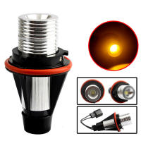 1Pc Lámpara LED Para Anillo De Ojo Ángel E39 E60 E87 X5 Luz Lateral Blanco Amarillo Material De Aluminio Aviación 12V Para Automóvil BMW - details 0
