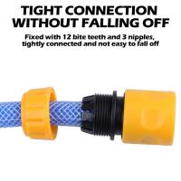 Conector Rápido De Riega Jardín 1/2" Suministro De Agua Tubo De Limpieza Conectores De Tubo De Plástico Reparación De Jardín - details 8