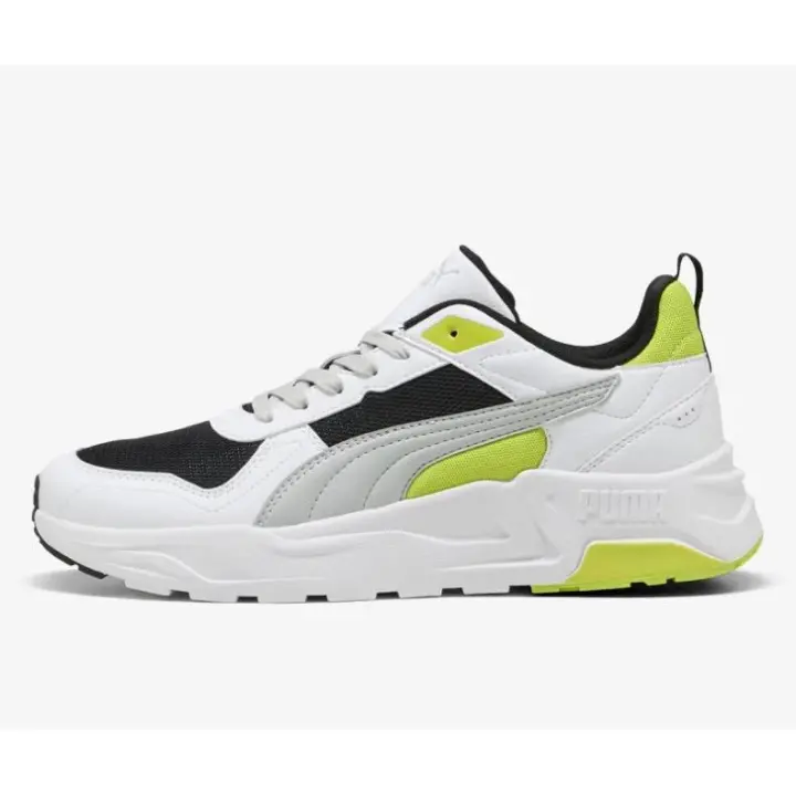 Zapatillas Puma Trinity 2 L T 400231-05-Negro Blanco Gris Lima Smash - 1