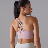 Sujetador Deportivo Para Mujer Alta Soporte Impacto Yoga Running Quick Dry Top Deporte Gimnasio Padded Bralette Sexy - details 17