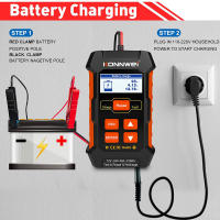Herramienta De Reparación De Batería De Coche Automática 12V10A 24V5A Para Baterías De Plomo-Acidez AGM Gel Litio Con Pantalla LCD De Alta Resolución - details 1