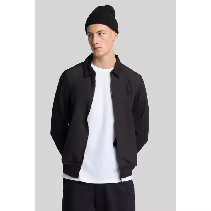 Lyle and Scott Chaqueta Hombre Softshell Hybrid Negra - 1