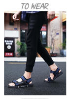 Sandalias Para Hombre Verano Comodidad Transpirable Zapatillas De Moda Antideslizantes Romanas De Calidad Buena Para Exteriores - details 12