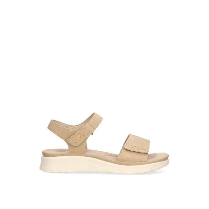 SANDALIA COSTURAS VELCRO ARMONY TEGUISE 41009 MUJER, TAUPE - 1