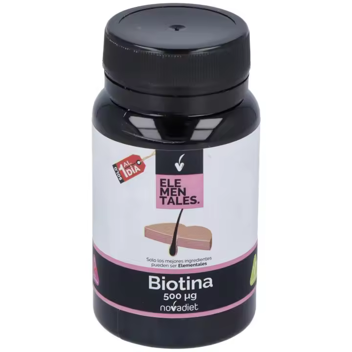 Novadiet Biotina 500 Mcg 120 Comprimidos - 1