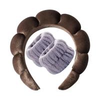 Cinta De Tela De Cielo De Terciopelo Vintage Para Mujeres Y Niñas Accesorios De Baño Y Spa Cinta Para Lavado De Cara Y Muñeca Estilo Decorativo - details 14