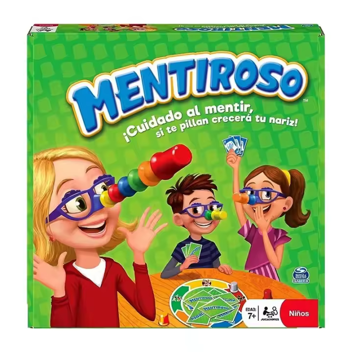 Juego de mesa Mentiroso Spin Master 2-6 jugadores edad +7 años para niños y familia SM34000 - 1