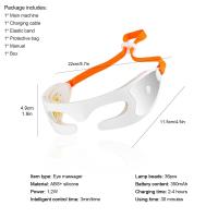 Masajeador De Belleza Para Los Ojos Con Vibración Herramienta De Alivio De La Fatiga Ocular Material Plástico Fuente De Energía Eléctrica - details 0
