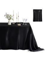 Mantel Rectangular Resistente a Manchas Y Arrugas Suave De Seda Para Comedor En Poliéster 100% Uso Doméstico Y Social - details 5