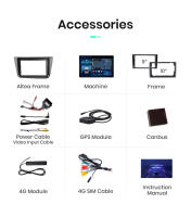 Junsun-reproductor Multimedia X7 MAX para coche Radio con Android CarPlay inalámbrico voz IA 2K 13.1 pulgadas para Seat Altea 2004 2005 2006 2007 2008 2009 2010 2011 2012 2013 2014 2015 - details 28
