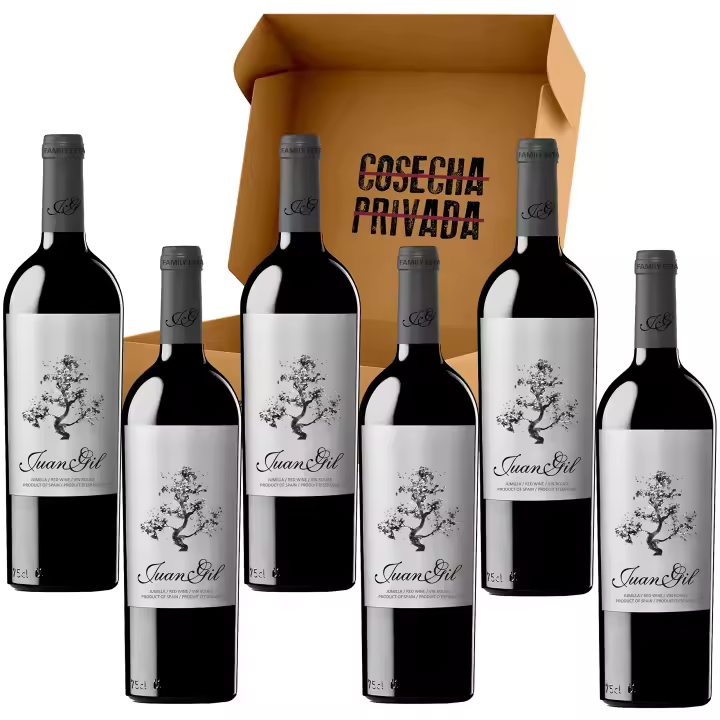 Blanco y Tinto 6 Botellas de 75cl Juan Gil Plata - Monastrell - VIÑAS FAMLILIA GIL 1916 FAMILY ESTATES - 1