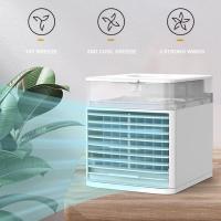 Aire Acondicionado Portátil Silencio, Mini Enfriador de Aire, 4 en 1 Ventilador Purificador de Aire y Humidificador con 7 Luces y Depósito de agua Led para Hogar Oficina - details 3