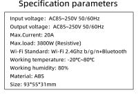 Sensor De Temperatura Y Humedad WiFi Ewelink Para Seguridad Y Automatización Doméstica Compatible Con Alexa Y Google Monitoreo Interior Blanco - details 10