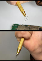 Grabbador De Componentes Electrónicos Con Cuatro Garrajas Herramienta Manual Para Extraer IC BGA Piezas De Juego Reparación De Joyería - details 12