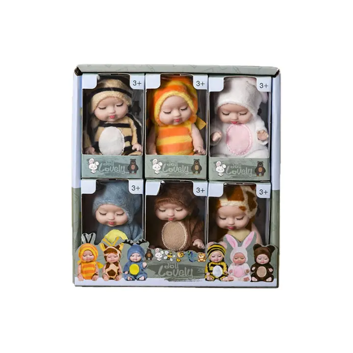 Muñeca De Simulación Princesa Para Niñas Juguete Caja De Regalo Muñeca De Sueño Material Suave Cristal Adecuado Para Adolescentes Y Adultos - 1