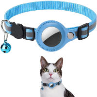 Collar Ajustable Para Gatos Con Portador De AirTag Reflectivo Y Impermeable Con Campana Y Correa Rompible Para Gatos Chicos - details 4