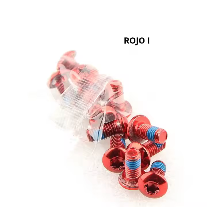 NFOX Freno De Disco Eléctrico Para Bici De Montaña En Varios Colores Con Pastillas De Freno Y Tornillos T25 De Acero Inoxidable - 1