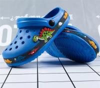 Nuevos Zapatos De Jardín Para Niños Con Diseño De Unicornio Y Dinosaurio Sandalias Planas De Playa Antideslizantes Transpirables Para Verano Talla Ajustable Para Edad 3-6 Años - details 15