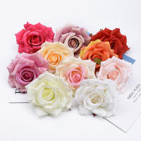 50Pcs Rosas De Seda Artificiales Para Decoración De Navidad Casa Comedor Vaso Jardín Exterior Decoraciones De Boda Bouquet DIY Venta Caliente - details 11