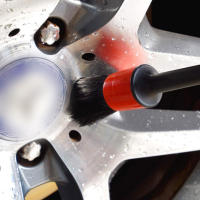 Cepillo De Limpieza Para Coche Pequeño Herramientas De Detalle Para Interior Automotriz Cepillo Para Salidas De Aire Y Ruedas De Auto - details 1