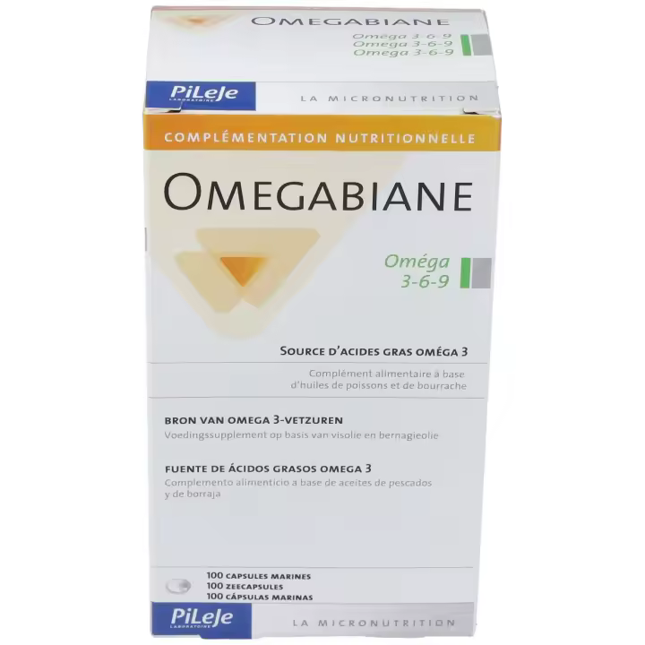 Pileje Omegabiane Omega 3/6/9 Caps 100Caps - 1