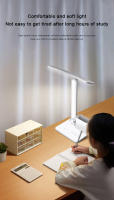 Lámpara De Escritorio LED Táctil Recargable USB Con 3 Niveles De Iluminación Protección Ocular Plegable Para Dormitorio Luz Nocturna Para Mesa - details 3