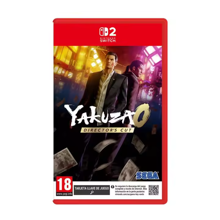 PREVENTA YAKUZA 0 DIRECTORS CUT SWITCH 2 PAL ESPAÑA NUEVO ESPAÑOL PRECINTADO - Videotec - 1