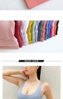 Sudadera Deportiva Para Mujer En Nylon De Impacto Alto Transpirable Con Espalda Cruzada Y Tirantes Sueltos Para Yoga Y Fitness - details 1