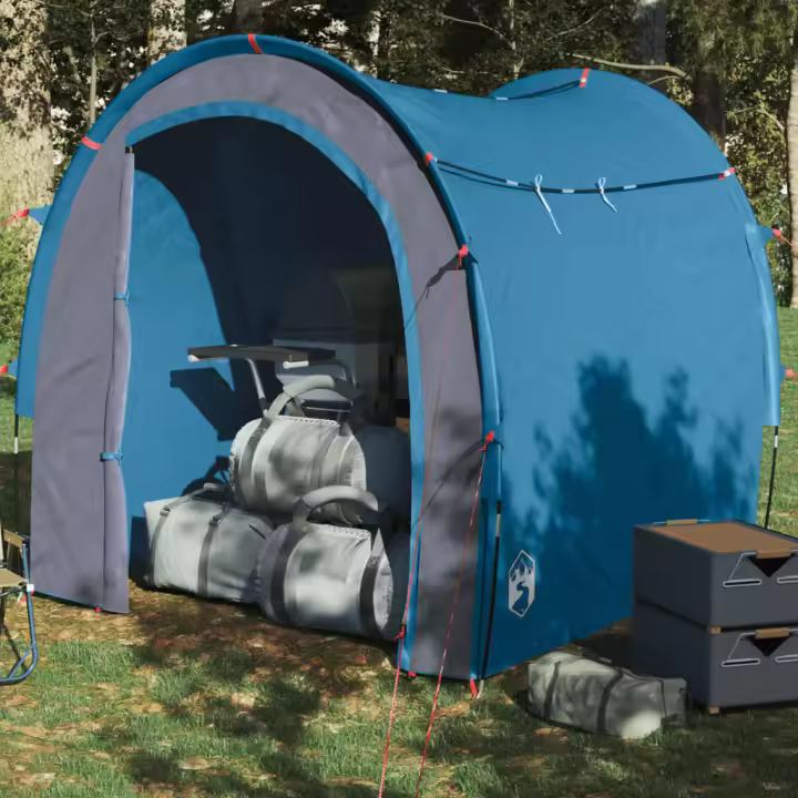 vidaXL Tienda de almacenamiento impermeable azul - 1