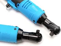 Llave de trinquete eléctrica de 100 Nm, llave eléctrica inalámbrica con 2 baterías, 18 V, herramienta de reparación de llave de trinquete de 3/8 pulgadas, 260 rpm, 8000 mAh, para reparación de - details 3
