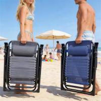 Tumbona Gravedad Cero Premium Plegable y Reforzada (Soporta 120kg) – Silla Reclinable Antideslizante y Portátil para Jardín, Terraza, Playa y Camping marca allpercom - details 4