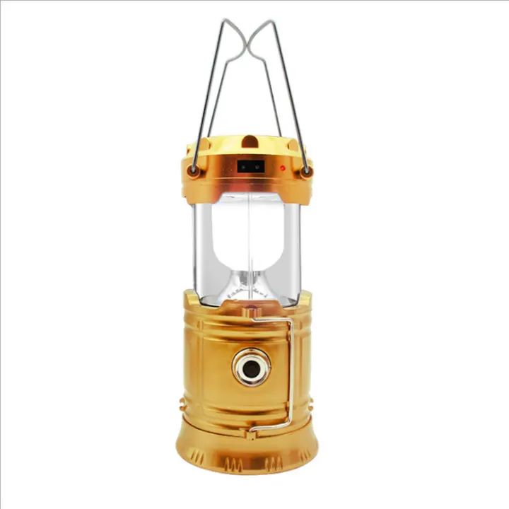 Lámpara Camping, Linterna de Camping, Lampara Camping Recargable, Linterno Solar Recargable, Faroles Portátiles LED Lámpara, Lampara Camping Solar Portátil Impermeable para acampar al Aire Libre [Clase de eficiencia energética A +++] - 1
