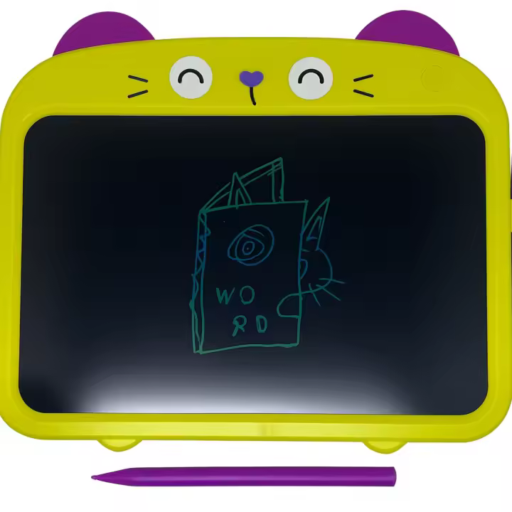 Tablero LED de Escritura Infantil Multicolor – Pantalla LCD, Borrado Fácil, 2 Lápices – Pizarra Electrónica - 1