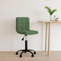vidaXL Silla de oficina giratoria de terciopelo en color Rosa/Gris oscuro/Rojo vino tinto y más | cómodas modernas ergonómicas para comedor cocina salón hogar - details 4
