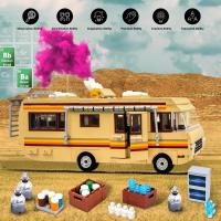 Conjunto De Construcción Breaking Bad 986 Piezas Juguete Educativo DIY Autobús Y RV Regalo De Cumpleaños Para Niños Y Niñas - details 1