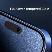 Protector De Pantalla Y Lente De Cámara De Vidrio Templado 6IN1 Privacidad Para iPhone 15 14 13 12 11 Anti-Spy Resistente a Arañazos - details 5