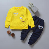 Ropa Bebé Niño Niña Primavera Otoño Conjunto Casual Camiseta Pantalones 2 Piezas Traje Infantil Outfit Bebé Recién Nacido - details 2