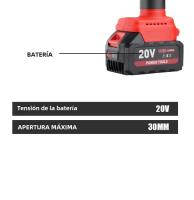 LYUWO 21V 30mm Tijeras De Poda Inalámbricas Digitales Sin Escobillas Para Frutas Y Plantas En Maceta Herramienta Eléctrica Sin Battería Incluida - details 12